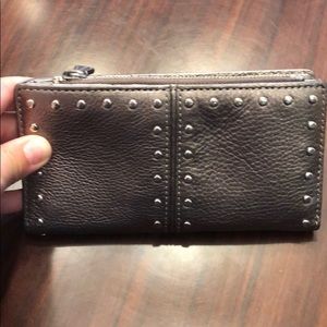 MICHAEL KORS Studded leather wallet